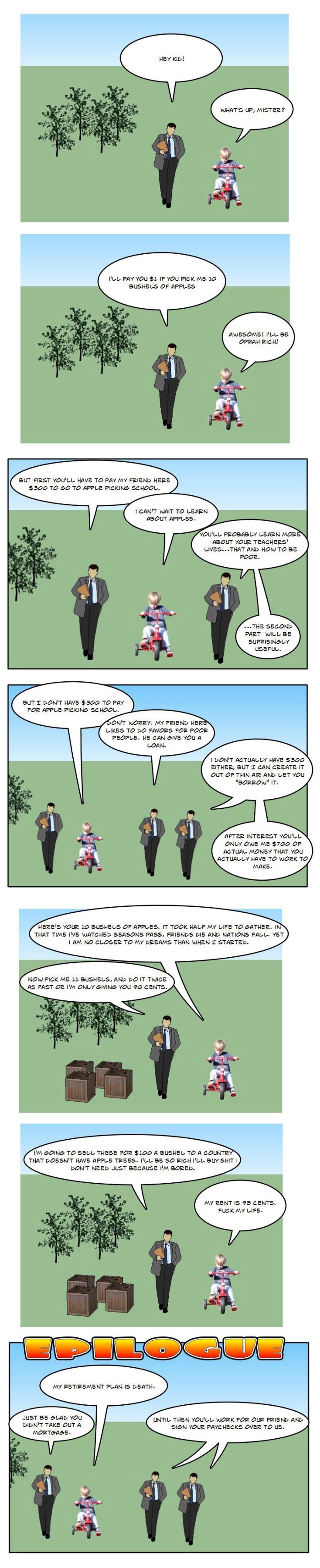 (Comic) How The Economy Works